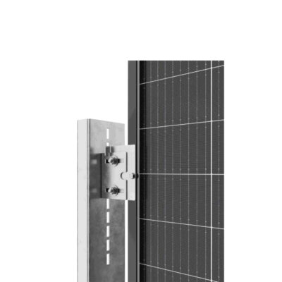 Clôture Solaire - Poteau extrémité